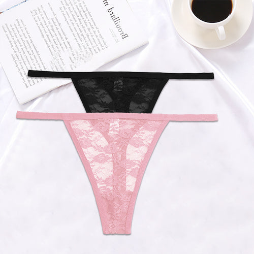 Load image into Gallery viewer, 2PCS/Set Women Lace G-string Panties
